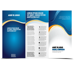 diseno de trípticos